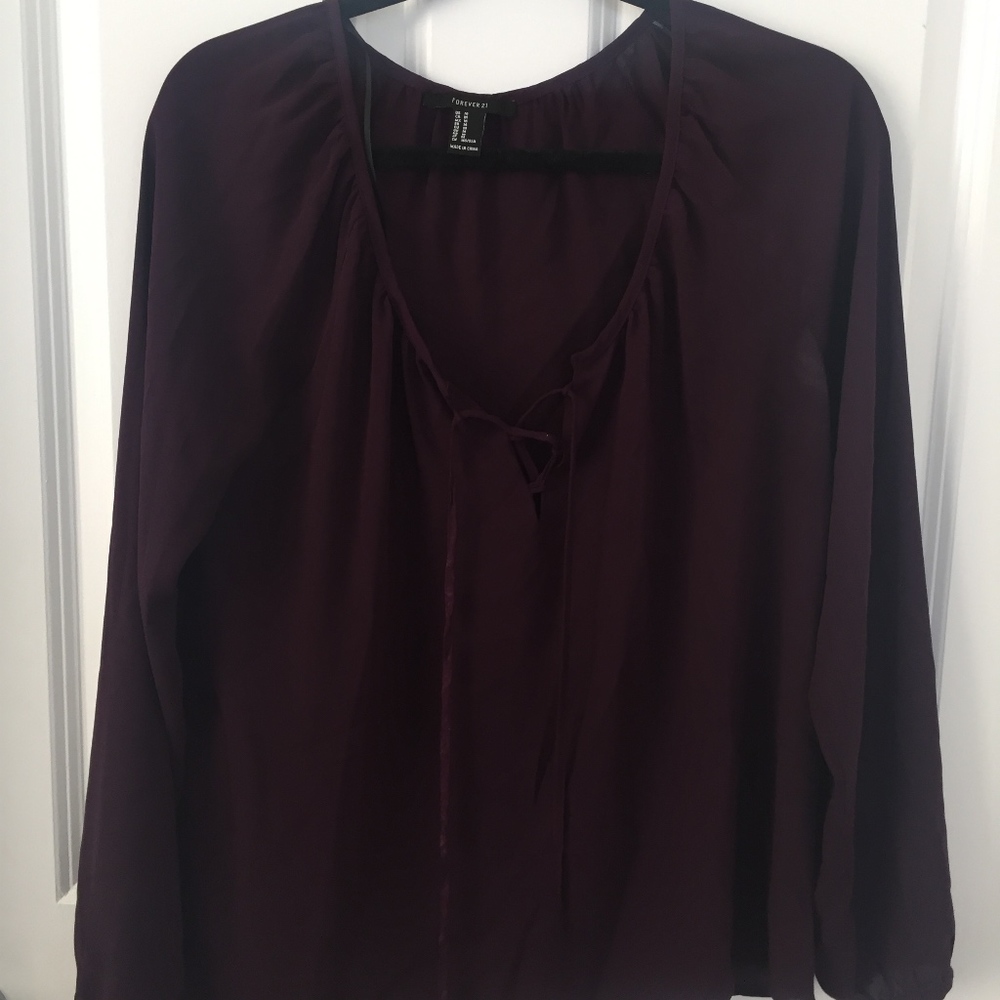 2/$10 | Forever 21 | Long Sleeve Top | Size M